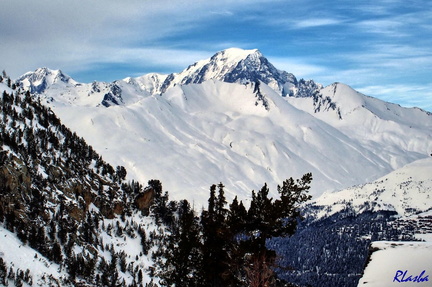2016-03-09 Les Arcs 1950 03 - Mont Blanc